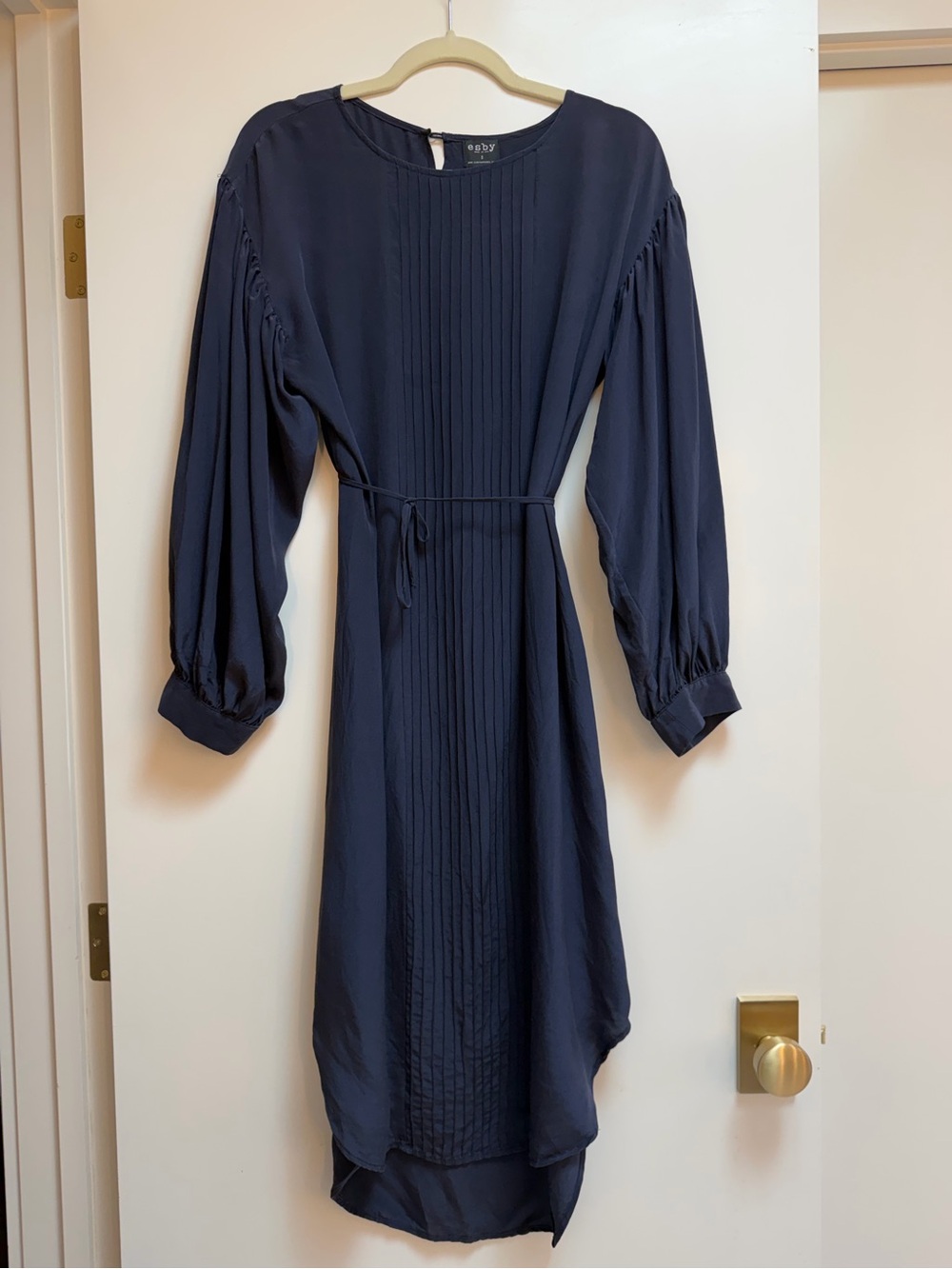 Silk Esby Apparel dress with adjustable waist